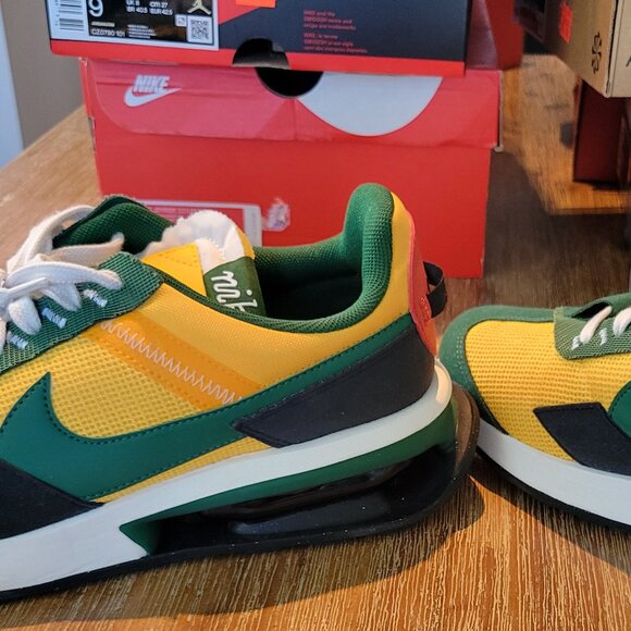 Nike Air Max Pre-Day | University Gold/Gorge Green | Men 10.5 / Women 12 | Like - Picture 9 of 10